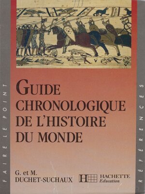 cover image of Guide chronologique de l'histoire du monde